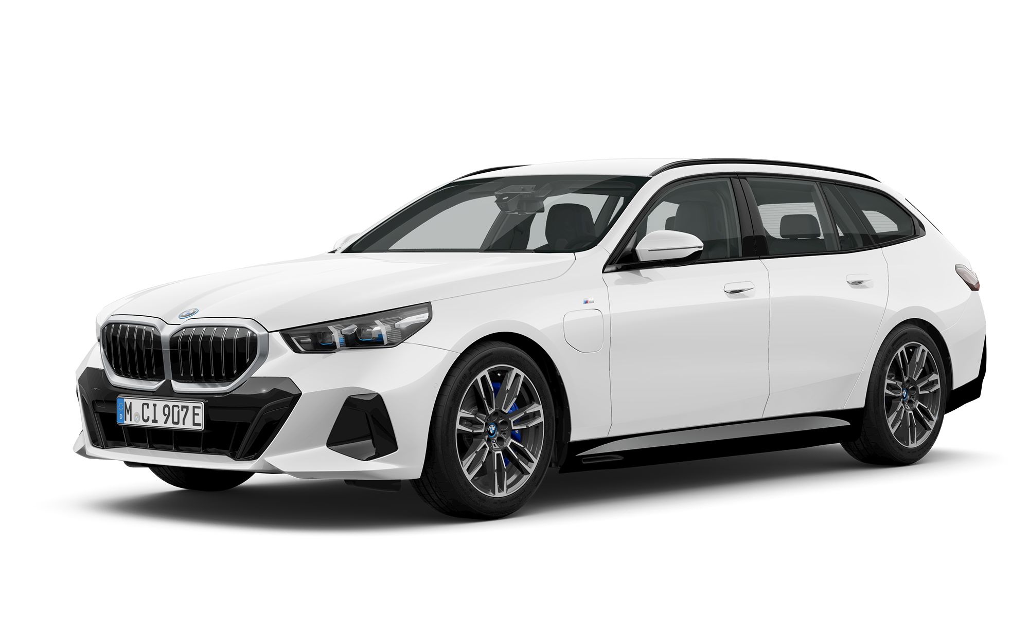 BMW 5 series Touring 2017 integrované lyžiny